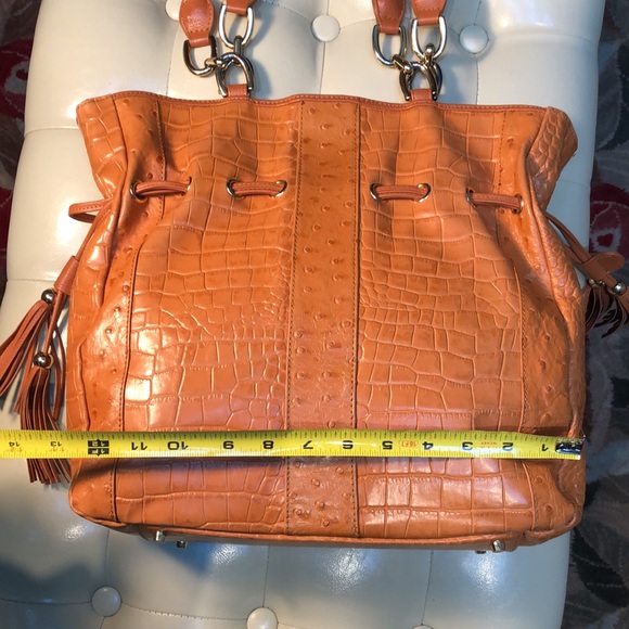 Genuine leather Isabella Adams tote, handbag or laptop bag - Picture 8 of 15